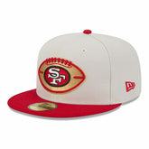 San Francisco 49ers Historic 2024 NFL Sideline New Era 59FIFTY Fitted Cap Lifestyle