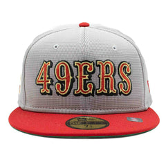 San Francisco 49ers Pivot Mesh Crown New Era 59FIFTY Fitted NFL Cap Classic