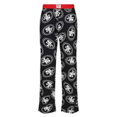 San Francisco 49ers Outline Recovered NFL Lounge Pants Black Lifestyle