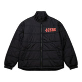 San Francisco 49ers Mitchell & Ness In The Clutch Puffer NFL Jacket Black Taass US