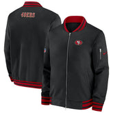 San Francisco 49ers NFL Sideline Nike Coach Bomber Jacket Taass US