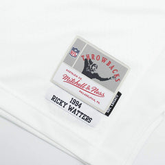 Ricky Watters #32 San Francisco 49ers Mitchell & Ness Throwback NFL Jersey White Taass sale
