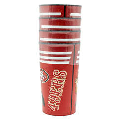San Francisco 49ers NFL TeenyMates Party Cup Set (4-Pack) Lifestyle