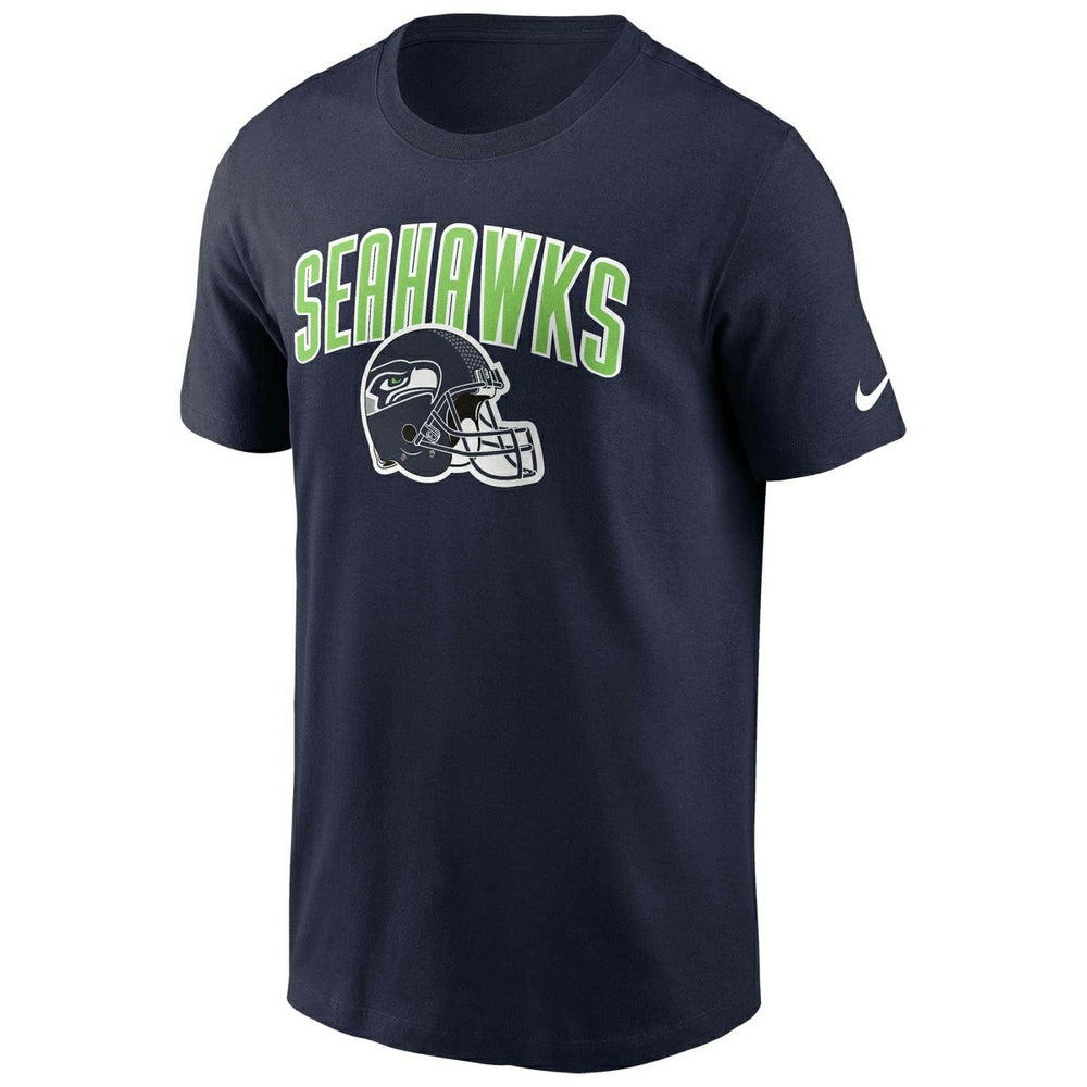 Seattle Seahawks Athletic Arch Nike Essential NFL T-Shirt Navy Lifestyle