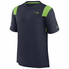 Seattle Seahawks 2022 NFL Sideline Nike Performance Player Top Navy Taass US