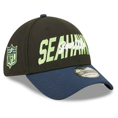 Seattle Seahawks Official 2022 NFL Draft New Era 39THIRTY Flex Cap Classic