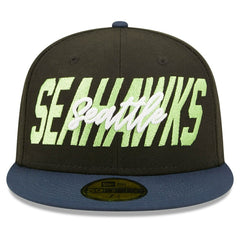 Seattle Seahawks 2022 NFL Draft On-Stage New Era 59FIFTY Fitted Cap Fashion