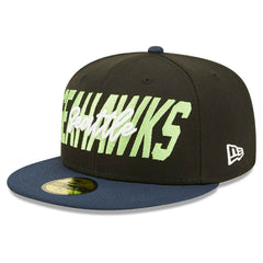 Seattle Seahawks 2022 NFL Draft On-Stage New Era 59FIFTY Fitted Cap Fashion