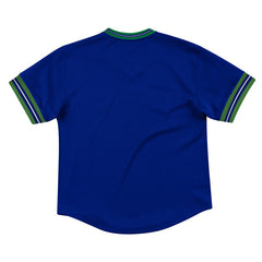 Seattle Seahawks Unbeaten Mitchell & Ness NFL V-Neck Mesh Shirt Blue Taass US