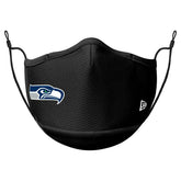 Seattle Seahawks Official NFL On-Field Face Mask Black Classic