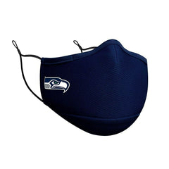 Seattle Seahawks Official NFL On-Field Face Mask Navy Lifestyle