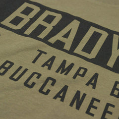 Tom Brady Tampa Bay Buccaneers Camo Fashion NFL T-Shirt Kahki Taass US