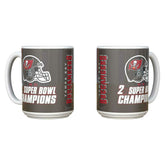 Tampa Bay Buccaneers 2x Super Bowl Champions Jumbo NFL Mug (440 ml) Taass sale