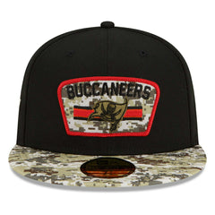 Tampa Bay Buccaneers 2021 NFL On-Field Salute to Service New Era 59FIFTY Fitted Cap Taass US