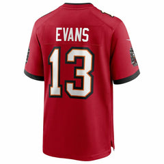 Mike Evans #13 Tampa Bay Buccaneers Nike Game NFL Jersey Red Taass for sale