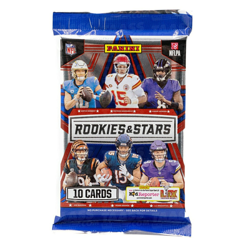 2024 Panini Rookies & Stars Football NFL Retail Pack Lifestyle