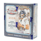 2024 Topps Chrome Football Mega Box Taass sale