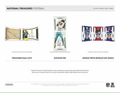 2023 Panini National Treasures NFL Football Hobby Box Classic