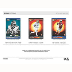 2024 Panini Score Football NFL Hobby Box Fashion