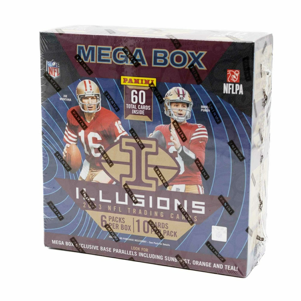 2023 Panini Illusions Football NFL Mega Box Taass sale