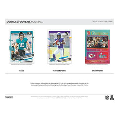 2023 Panini Donruss NFL Football Hobby Box Fashion