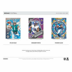 2023 Panini Mosaic Football NFL Hobby Box Fashion