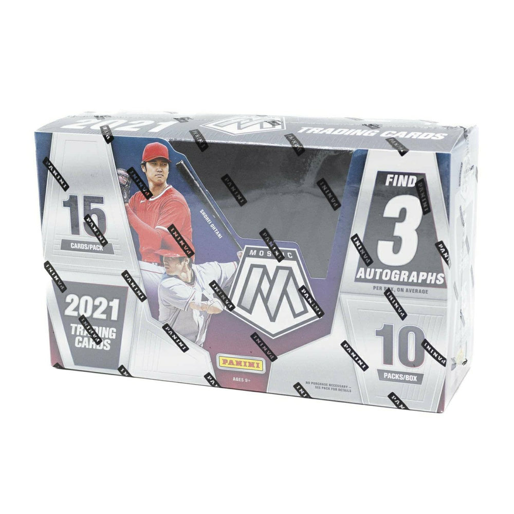 2021 Panini Mosaic Baseball Hobby Box Lifestyle