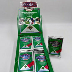 1990 Upper Deck Series 1 Baseball Vintage MLB Pack Taass for sale