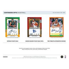 2021/22 Panini Contenders Optic NBA Basketball Hobby Box Taass US