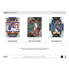 2021/22 Panini Select Basketball NBA Hobby Box Lifestyle