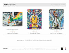 2021/22 Panini Prizm Fast Break NBA Basketball Box Lifestyle