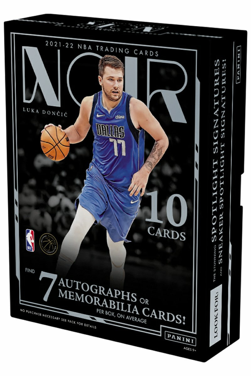 2021/22 Panini Noir Basketball Hobby Box NBA Taass for sale