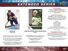 2020/21 Upper Deck Extended Series Hockey Hobby Pack Fashion