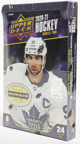 2020/21 Upper Deck Series 2 Hockey Hobby Box NHL Taass for sale