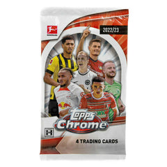 2022/23 Topps Chrome Bundesliga Soccer Hobby Pack Taass for sale