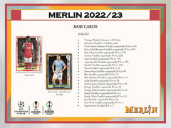 2022/23 Topps Merlin Chrome UEFA Club Competitions Soccer Hobby Box Taass US