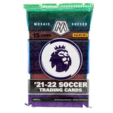 2021/22 Panini Mosaic Premier League EPL Soccer Hobby Booster Pack Lifestyle