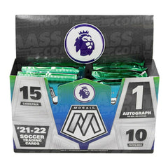 2021/22 Panini Mosaic Premier League EPL Soccer Hobby Booster Pack Lifestyle