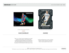 2021/22 Panini Obsidian Soccer Hobby Box Lifestyle
