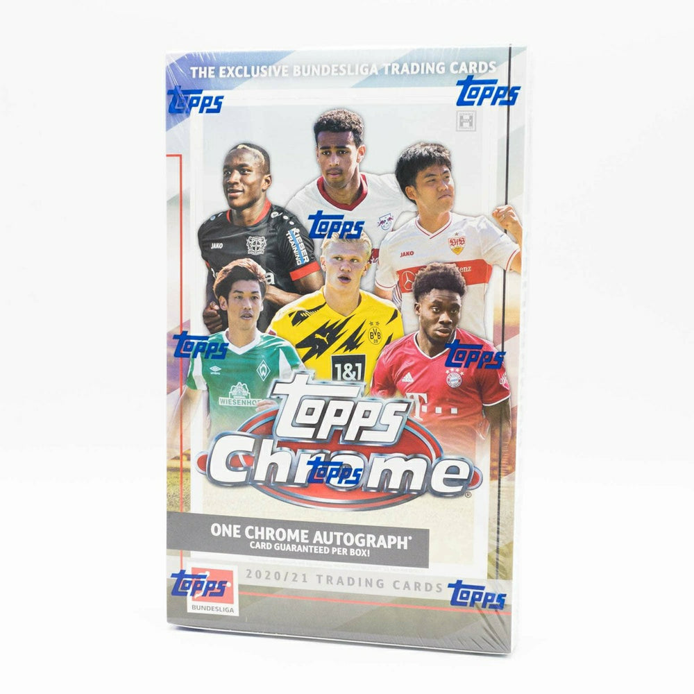 2020/21 Topps Chrome Bundesliga Soccer (Fussball) Hobby Box Taass US