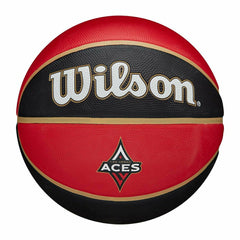 Las Vegas Aces Wilson Team Tribute WNBA Basketball (Size 6) Lifestyle