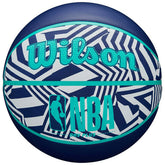 Wilson NBA DRV Plus Dazzle Camo Outdoor Basketball Blau (Size 7) Taass sale