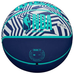 Wilson NBA DRV Plus Dazzle Camo Outdoor Basketball Blau (Size 7) Taass sale