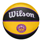 Los Angeles Sparks Wilson Team Tribute WNBA Basketball (Size 6) Fashion