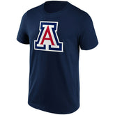 Arizona Wildcats Primary Logo NCAA T-Shirt Navy Fashion