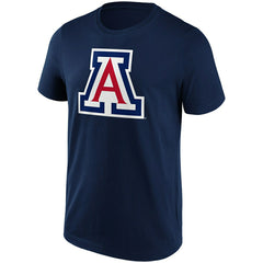 Arizona Wildcats Primary Logo NCAA T-Shirt Navy Fashion