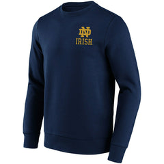Notre Dame Fighting Irish "IRISH" Crew Sweatshirt Navy Lifestyle