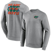 Florida Gators We Are Gator Boys Crew Sweatshirt Gray Taass for sale