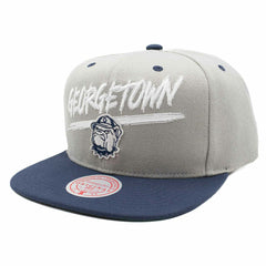 Georgetown Hoyas Transcript Mitchell & Ness Snapback NCAA Cap Taass US