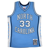 Antawn Jamison #33 North Carolina 1995-96 Mitchell & Ness Swingman NCAA Jersey Blue Lifestyle